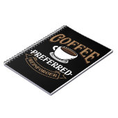 Carnet Café Lover Le Café Est Mon Reinforcer Préféré (Côté gauche)