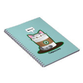 Carnet Café mignon de chat (Côté Droit)