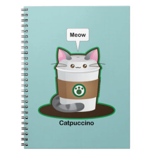 Carnet Café mignon de chat