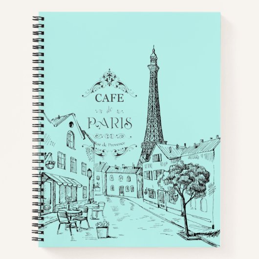 Carnet Café Paris (Devant)