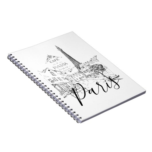 Carnet Café Paris (Côté Droit)