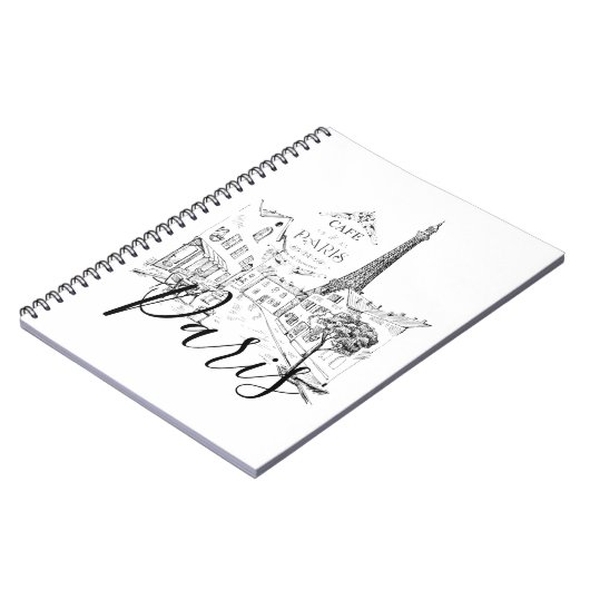 Carnet Café Paris (Côté gauche)