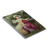 Carnet Café potable et lecture dans le jardin (la semaine (Côté Droit)