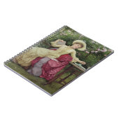 Carnet Café potable et lecture dans le jardin (la semaine (Côté gauche)