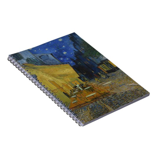 Carnet Cafe Terrace at Night by Vincent van Gogh  (Côté Droit)