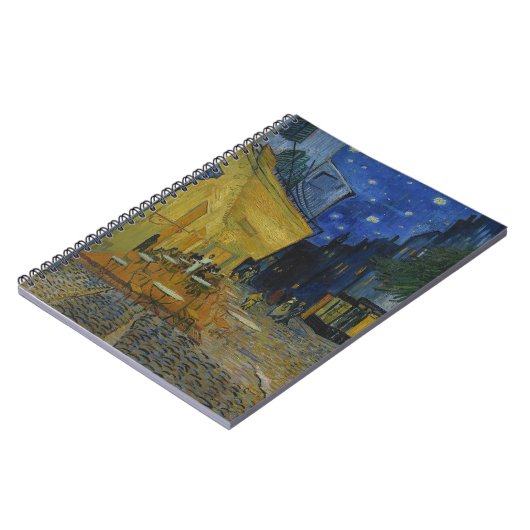 Carnet Cafe Terrace at Night by Vincent van Gogh (Côté gauche)