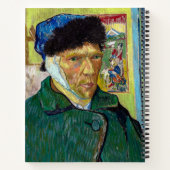 Carnet Café Terrasse en soirée | Van Gogh | (Dos)