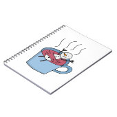 Carnet Café thé Snowman (Côté gauche)