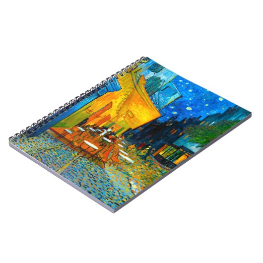 Carnet Café Van Gogh Terrasse en soirée (Côté gauche)