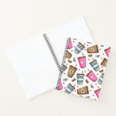 Carnet Cafés, Haricots, Coeurs, Amateur De Café (Intérieur)