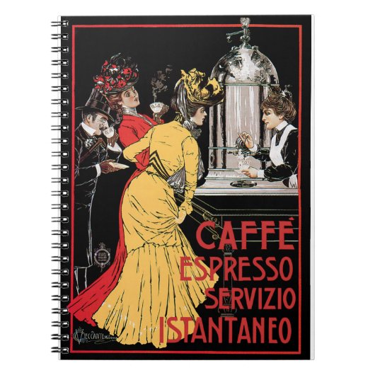 Carnet Caffe Espresso (Devant)