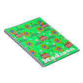 Carnet Cahier, #10 Joyeux 10e anniversaire Notes Vert (Côté Droit)