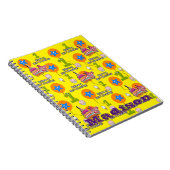 Carnet Cahier, #1 Notes Premier Anniversaire Jaune (Côté Droit)