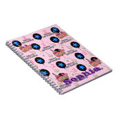 Carnet Cahier, #2 Joyeux 2e Anniversaire Notes Rose (Côté Droit)