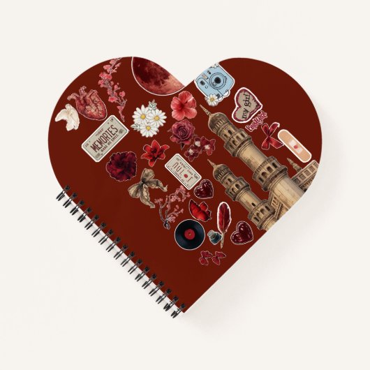 Carnet cahier, copie, enregistrement (Devant)