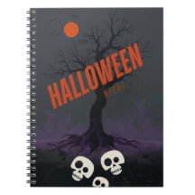 🎃Cahier de photos en spirale Halloween effrayant