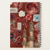 carnet, cahier, enregistrement (Dos)