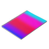 Carnet Cahier/journal arc-en-ciel bonbons (Côté gauche)