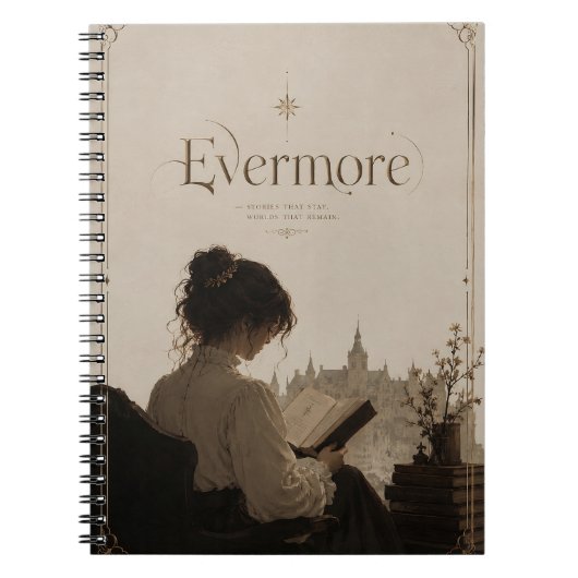 Carnet Cahier/Journal Pages Ensorcelées (Devant)