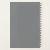 Carnet Cairns de galets de plage équilibrés (Verso)