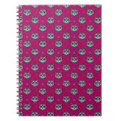 Carnet Calavera Cat Art Motif (Devant)