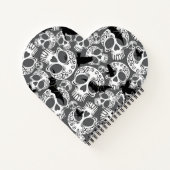 Carnet Calaveras décoratives Halloween (Dos)