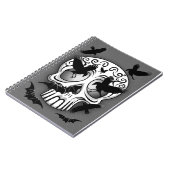 Carnet Calaveras décoratives Halloween (Côté gauche)