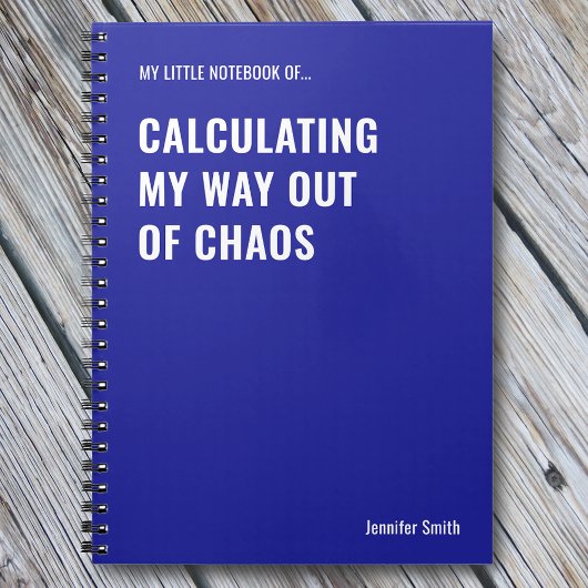 Carnet Calculer ma sortie du bureau du chaos