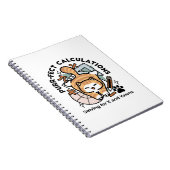 Carnet Calculs Parfaits – Création de chat de maths drôle (Côté Droit)