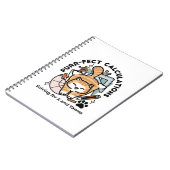 Carnet Calculs Parfaits – Création de chat de maths drôle (Côté gauche)