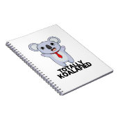 Carnet Calembour de koala totalement koalifié drôle  (Côté Droit)