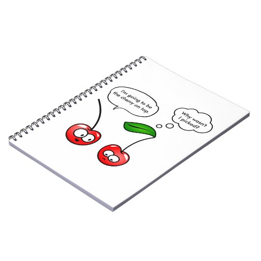 Carnet Calembours de cerise (Côté gauche)