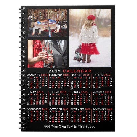 Carnet Calendrier 2019 (Voir la description pour la nouve (Devant)