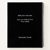 Carnet Calendrier 2023 avec vacances Jour férié moderne p (Dos)