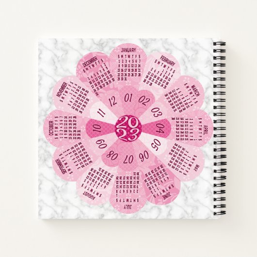 Carnet Calendrier 2023 (voir description pour la version (Dos)