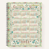 Carnet Calendrier 2023 (Voir la description pour la versi (Devant)