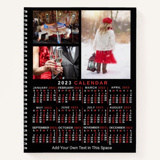 Carnet Calendrier 2023 (Voir la description pour la versi (Devant)
