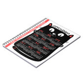 Carnet Calendrier 2023 (Voir la description pour la versi (Côté gauche)