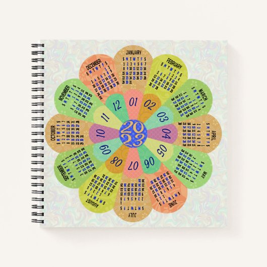 Carnet Calendrier 2023 (Voir la description pour la versi (Devant)