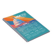 Carnet Calendrier 2026 avec le dôme du Capitole américain (Côté Droit)