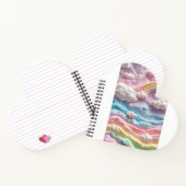 Carnet calendrier arc-en-ciel marshmallow (Intérieur)