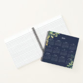 Carnet Calendrier Botanique Élégant Simple 2026 | (Intérieur)