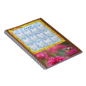 Carnet Calendrier de l'année 2025 (Côté Droit)