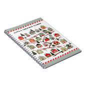 Carnet Calendrier de l'Avent de Noël (Côté Droit)
