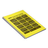 Carnet Calendrier éthiopien pour les années 2024 et 2025 (Côté Droit)