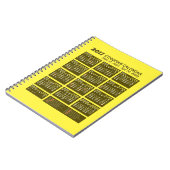 Carnet Calendrier éthiopien pour les années 2024 et 2025 (Côté gauche)