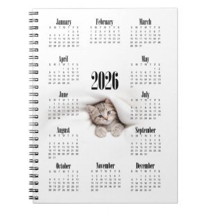 Carnet Calendrier Kitty 2026