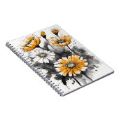 Carnet Calendula - Fleurs aquarelle (Côté Droit)