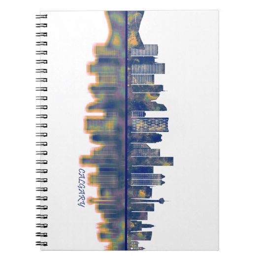 Carnet Calgary Skyline (Devant)