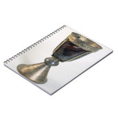 Carnet Calice avec des bijoux et une inscription sur le (Côté gauche)